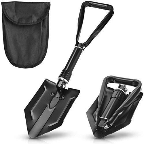 Multi-fonction pliant militaire pelle pelle houe extérieur outils