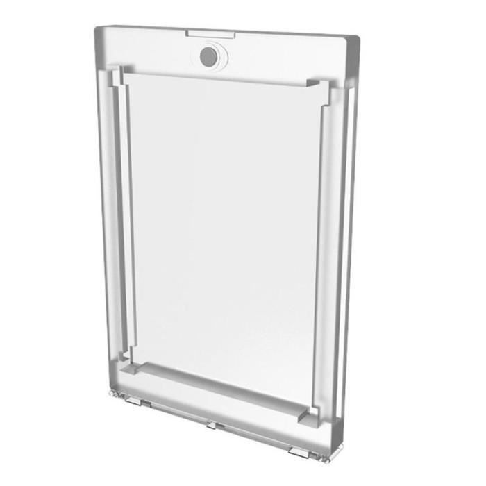 Eachbid 3 Cadres Magnétiques Acrylique Pour Cartes - Protection 35PT - Présentoir Transparent