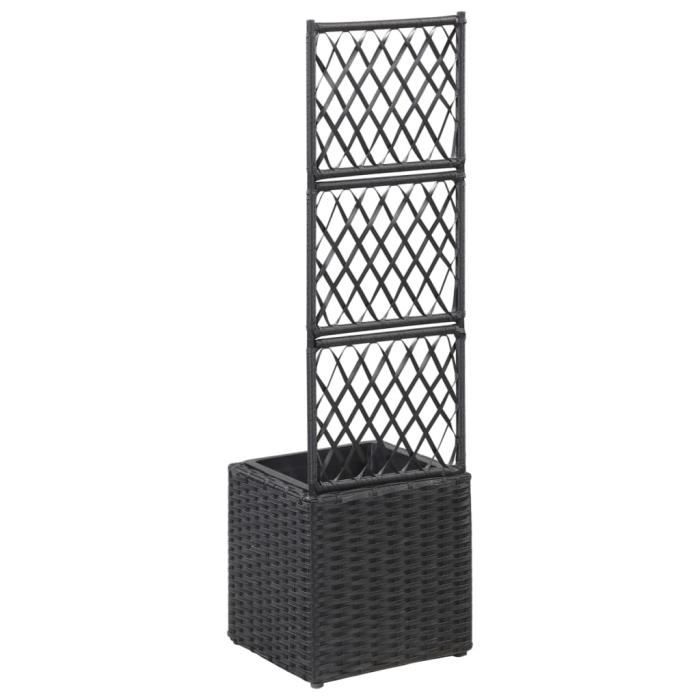 [France Stock] Jardinière Bac de balcon | Cache-pot | en treillis 1 pot ...