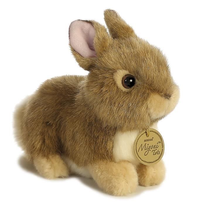 Aurora Monde Miyoni Bebe Lapin En Peluche Ra98d Cdiscount Jeux Jouets