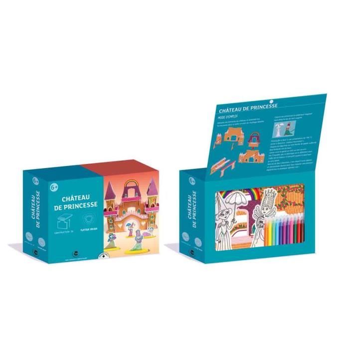 Babali Jeu Construction 3d Chateau De Princesse Cdiscount Jeux Jouets