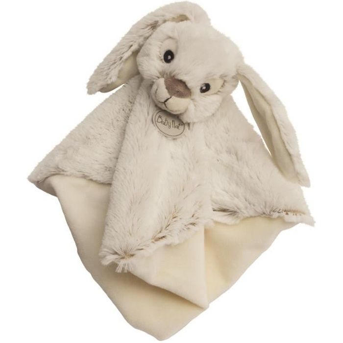 BABY NAT Guimauve et Malow Doudou Lapin Malow Cdiscount
