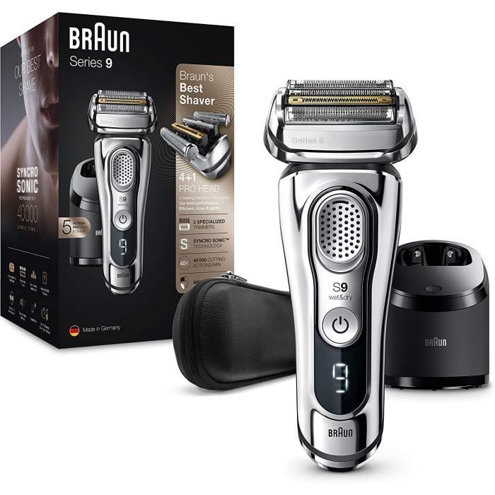 Braun Series 9 9395cc Dernière Génération Rasoir Électrique Barbe Homme