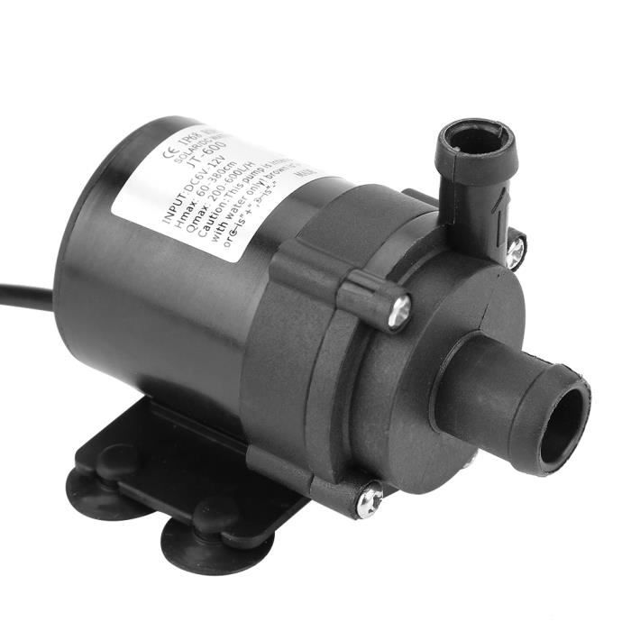 Pompe à Eau 12V DC PLOSON - Circulation Solaire Camping-Car, Eau Chaude 100°C, Pression