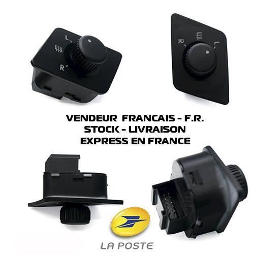 6Q1959565 - COMMANDE RETROVISSEUR EXTERIEUR ELECTRIQUE VOLKSWAGEN POLO Vendeur Pro Francais