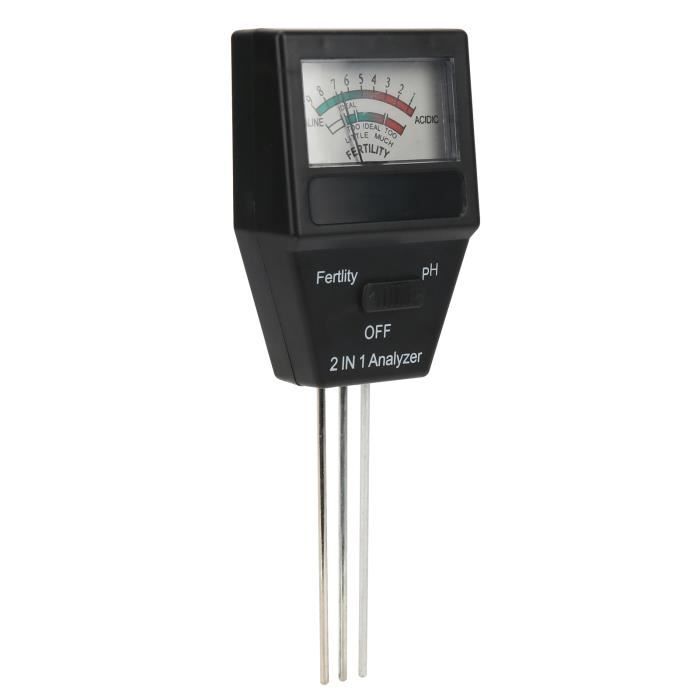 Kit D'analyse De Sol 4 En 1 - Testeur NPK Et PH - 40 Tests - Pour Potager, Pelouse, Plantes En Pot