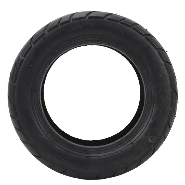 DAZZLEEX Pneu De Scooter électrique 12 X 4.50-6.5 – Tubeless, Noir, Poids 1200 G, Durable – Pour Trottinette électrique Et Vélo électrique