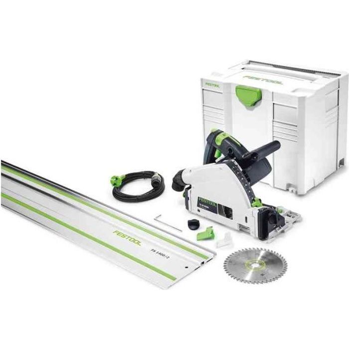 Festool Ts 55 Rebq Plus Fs Scie Circulaire Plongeante 1200 W Avec Bo Tier Systainer Rail De Guidage Fs 1400 2 561580 Achat Vente Scie Festool Ts 55 Rebq Plus Fs Scie Circulaire Plongeante 1200