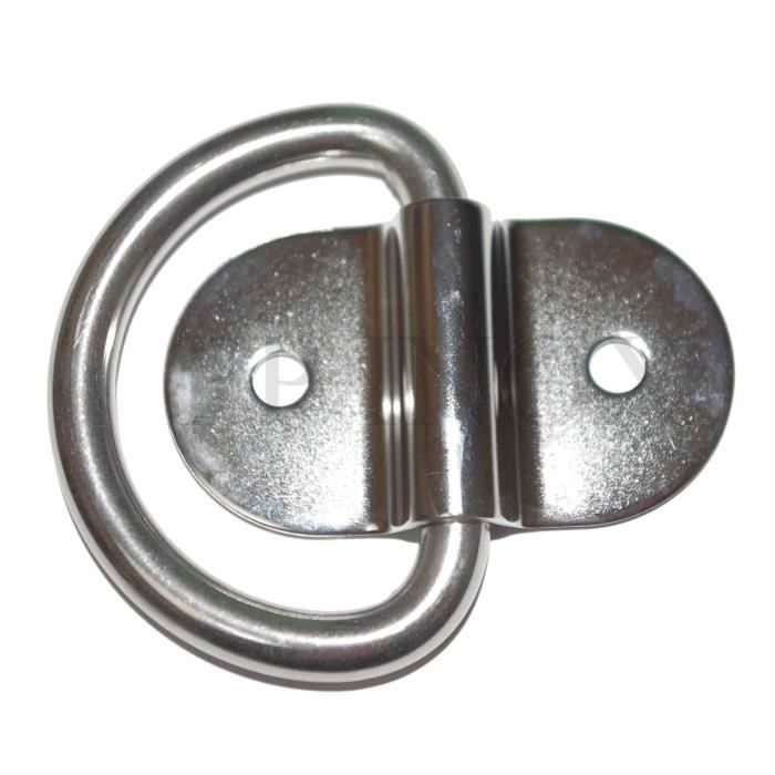inox A4-316 Charnière inox 75x38mm Epaisseur 4,5mm Lot de  2