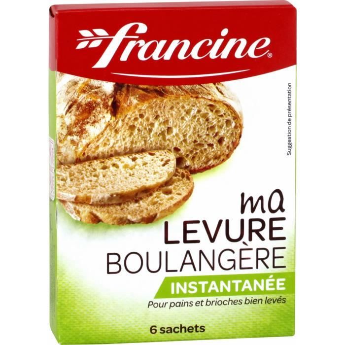 Levure Boulangere 30 G Francine Achat Vente Farine Levure Levure Boulangere Speciale Cdiscount