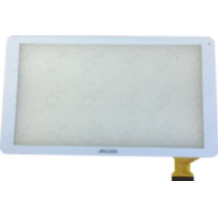 Ecran tactile blanc de remplacement pour tablette Archos 101b Copper