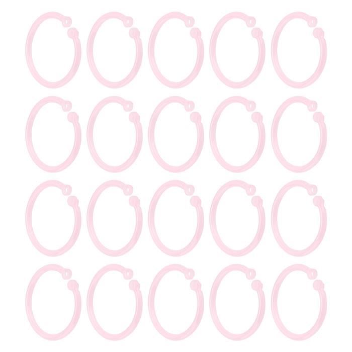 50 Anneaux De Reliure Métalliques 50mm - Ouvrables, Pour Albums, Carnets, Porte-clés Ou Rideaux