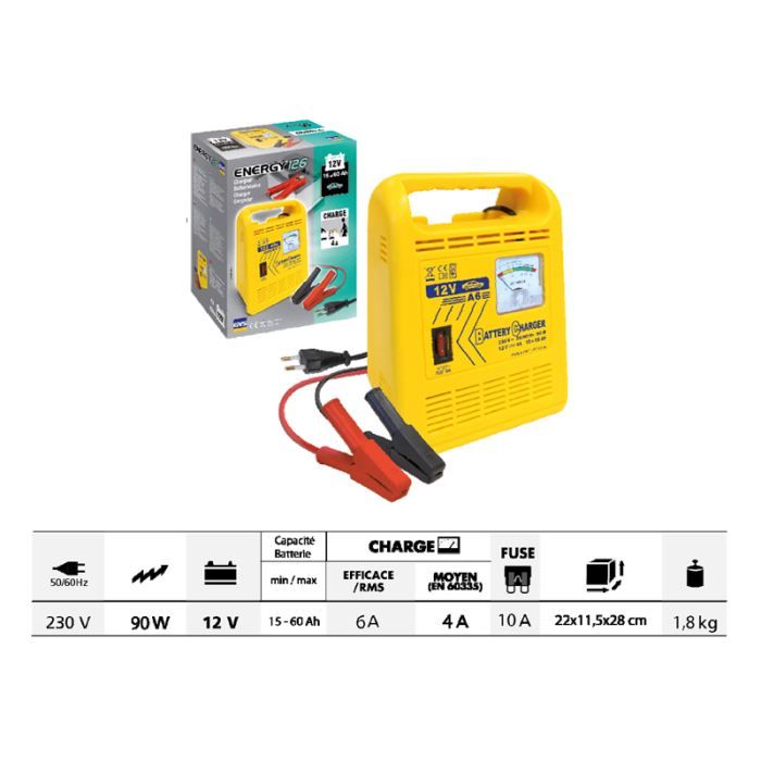 CHARGEUR TRADITIONNEL ENERGY 126 GYS 023222