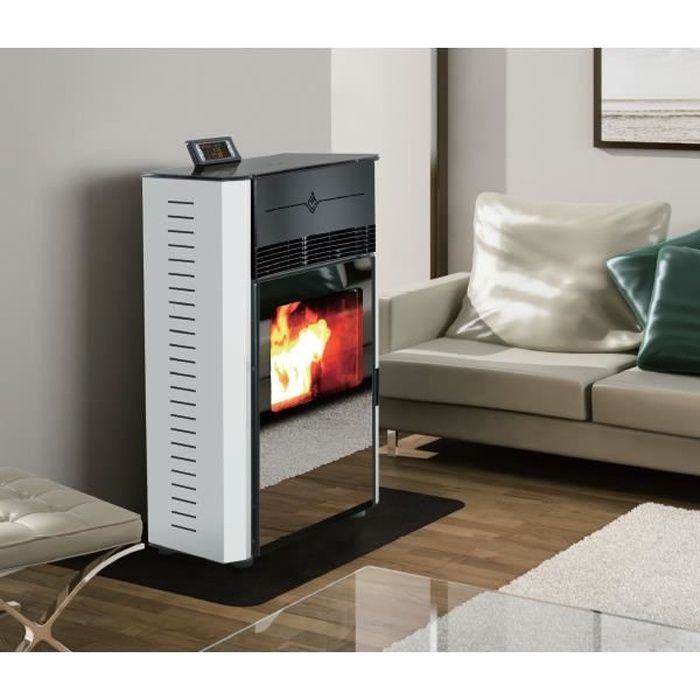Poele A Pellet Flamme Trop Grande Poele A Granules 8 Kw Achat Vente Poele A Granules Pellets