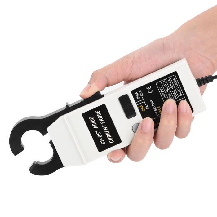 Pince De Courant Hantek CC-650 - Pour Oscilloscope - Mesure AC/DC Jusqu'à 20 KHz - Haute Tension