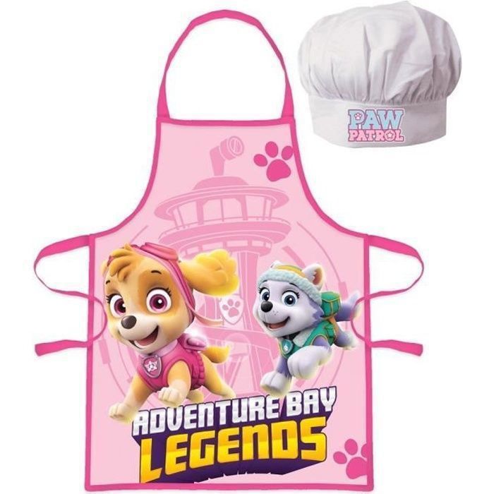 VILAC - Déguisement Cuisinier Enfant : Tablier, Toque & Torchon - Jeu D'imitation Dès 3 Ans
