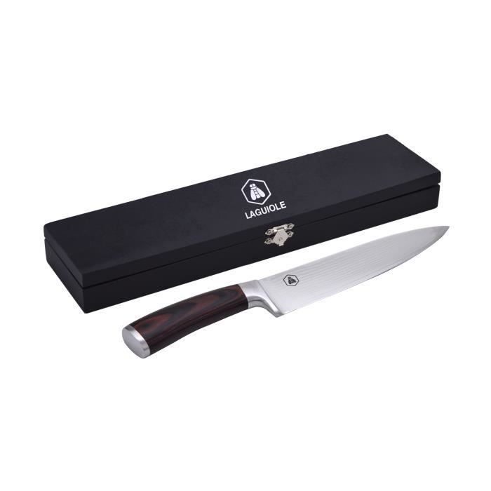 LAGUIOLE couteau de chef - Cdiscount Maison