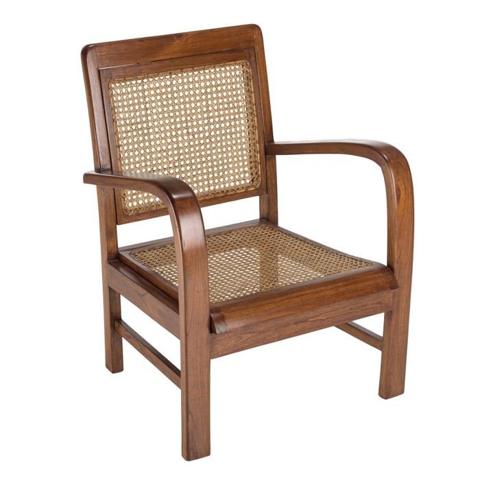 Fauteuil en bois massif confortable et design - The