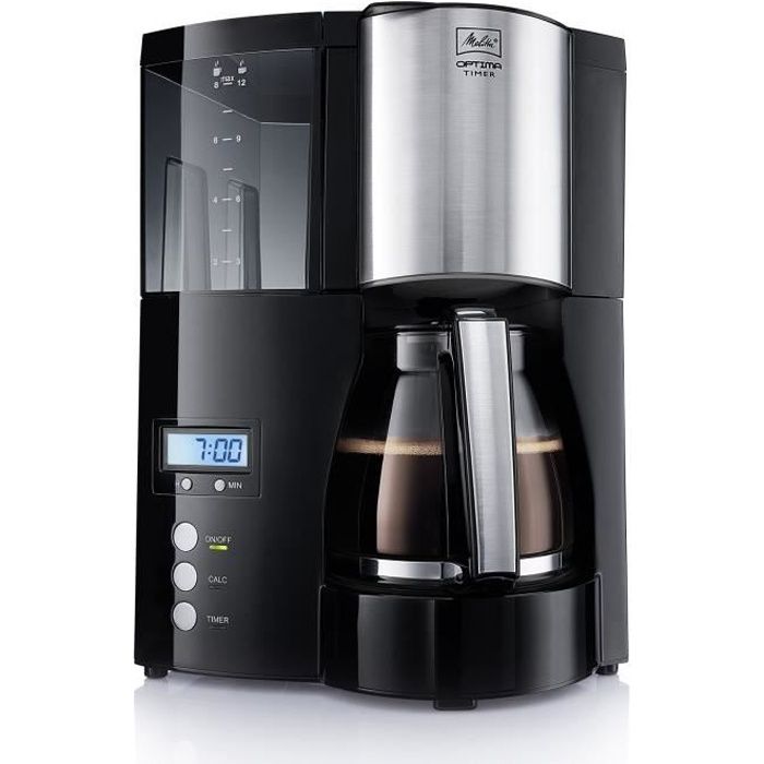 Cafetière filtre programmable Optima Timer - MELITTA - 100801 -