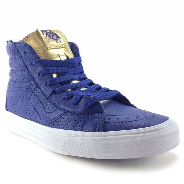 vans bleu electrique