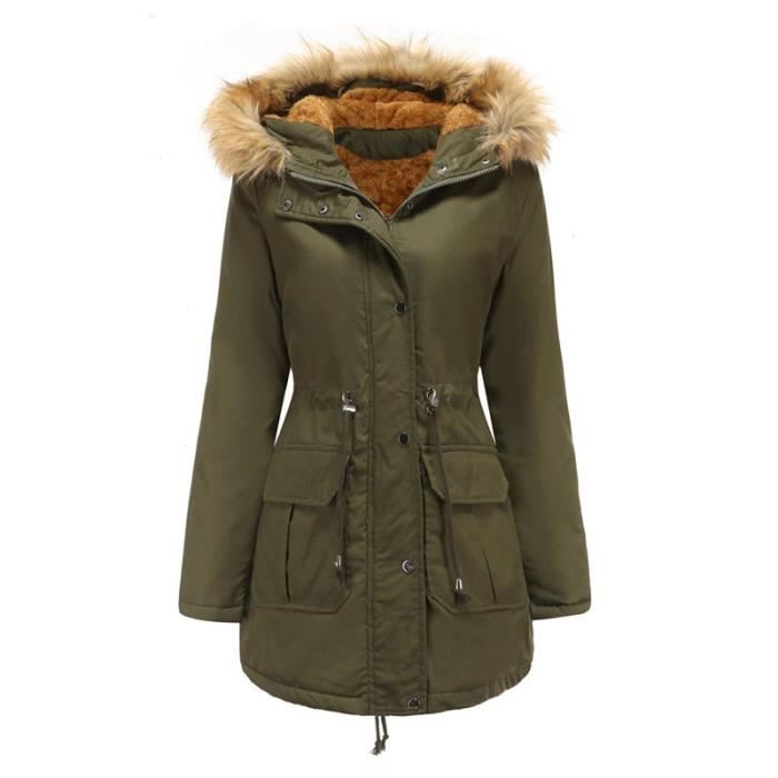 Parka shop femme militaire