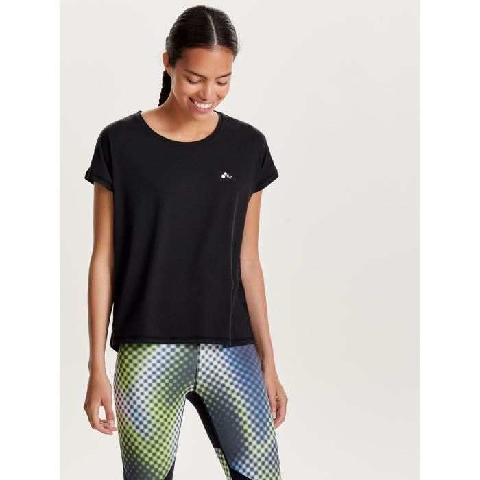 T-shirt et débardeur - ONLY PLAY - 15137012 - Noir - Femme - Running - Respirant T-shirt et débardeur - ONLY PLAY - 15137012 - Noir - Femme - Running - Respirant