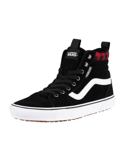 Vans rouge carreau on sale