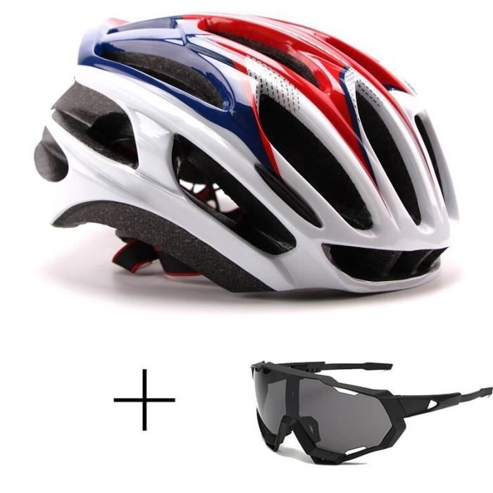 Favoto Casque Vélo Adulte Léger Réglable - Certifié CE TUV - Protection VTT Route Montagne Homme Femme - 8 Couleurs Au Choix