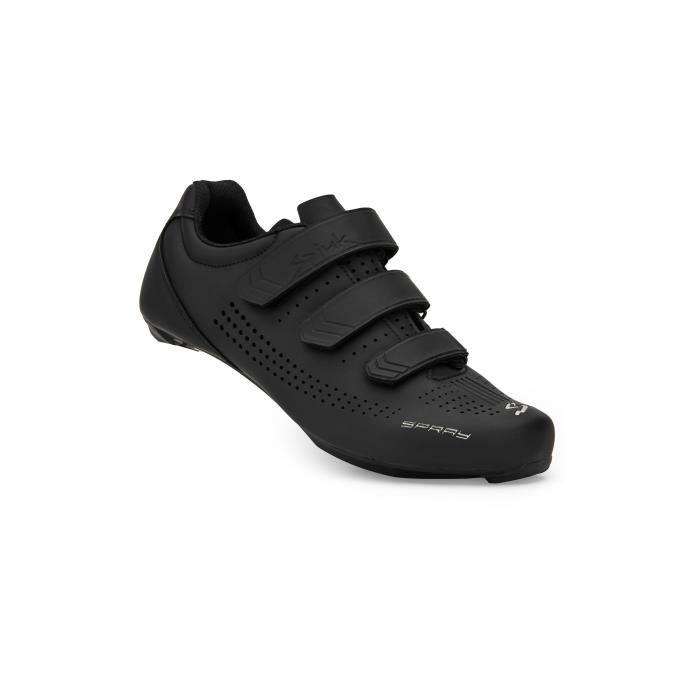 Chaussures vélo - Spiuk - Spray Road - Homme - Noir - Taille 45 Chaussures vélo - Spiuk - Spray Road - Homme - Noir - Taille 45