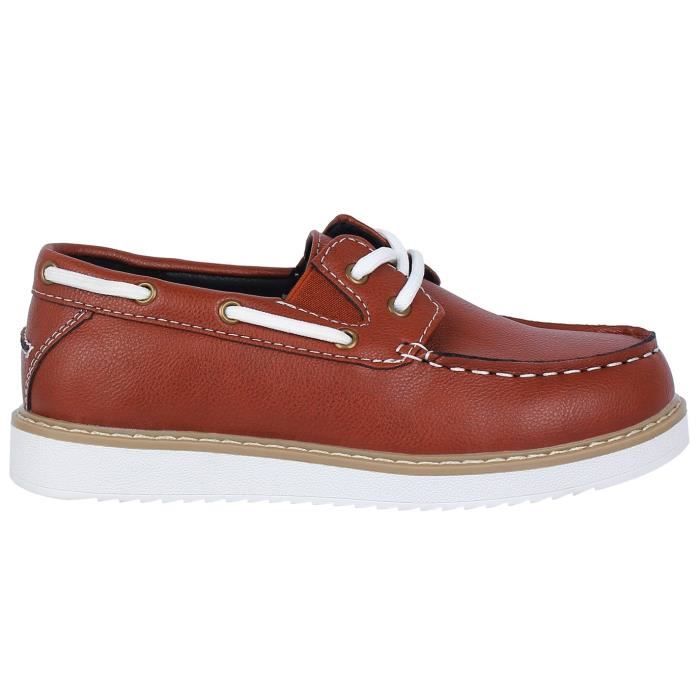 Chaussures Bateau Homme En Similicuir - Lacets Décontractées | Absolute Footwear