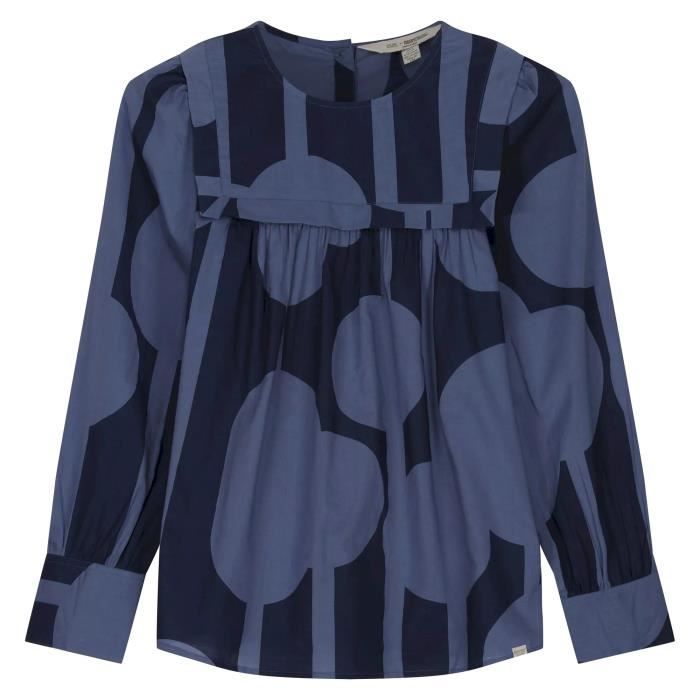 Regatta Blouse ORLA KIELY Bleu marine Cdiscount PrêtàPorter