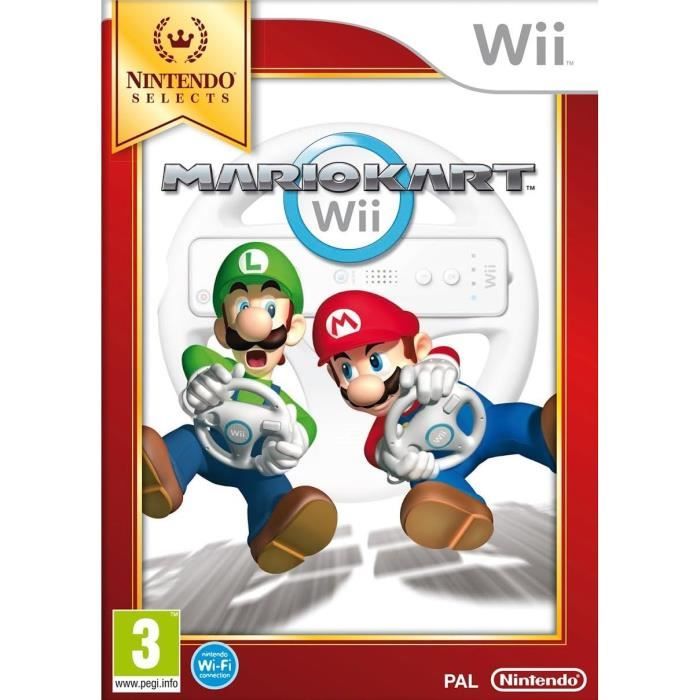 Jeu course Mario Kart Wii sur Console Nintendo Wii et Wii u