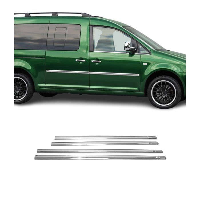 OMAC Dakdrager Bagagedrager - Compatibel Met VW Caddy 2003-2015, Metaal Zwart 2-Delig
