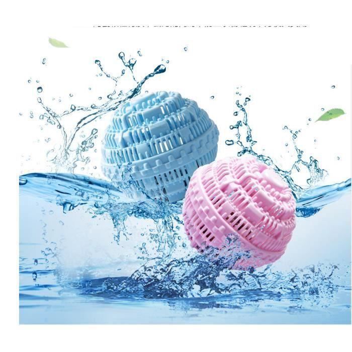 2pc Boule de Lavage, Boule à linge, AntiPoil Réutilisable pour Machine