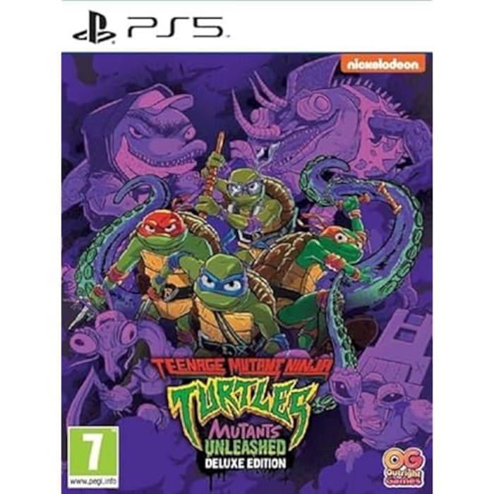 Jeu vidéo - Teenage Mutant Ninja Turtles - Mutants Unleashed Deluxe Edition - Steelbook - Artbook - 4 porte-clés