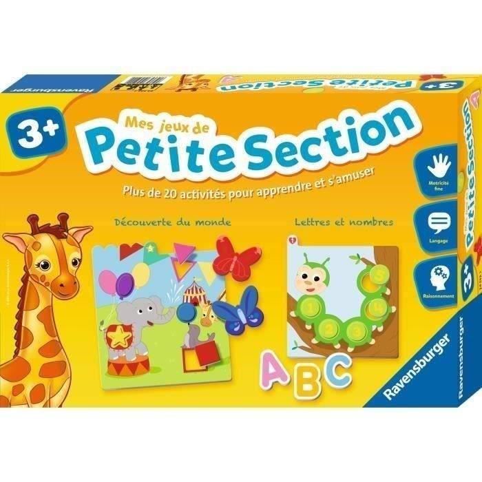 Coffret de 3 jeux d'éveil en bois FSC® - multicolore, Jouet