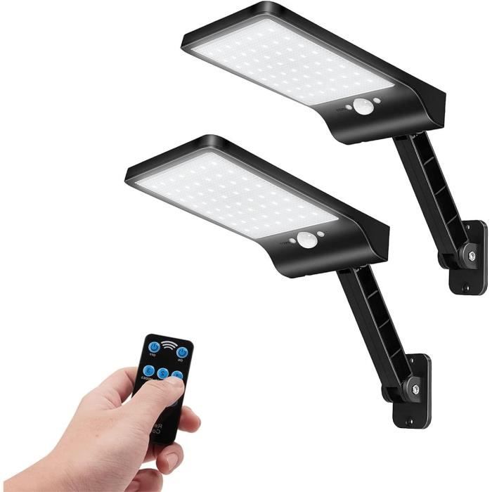 Lampe Solaire Exterieur Detecteur De Mouvement 229 Leds Lumiere Solaire