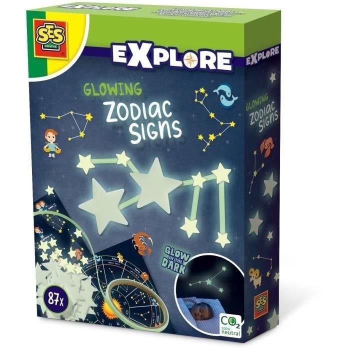 SES CREATIVE Signes du zodiaque brillants
