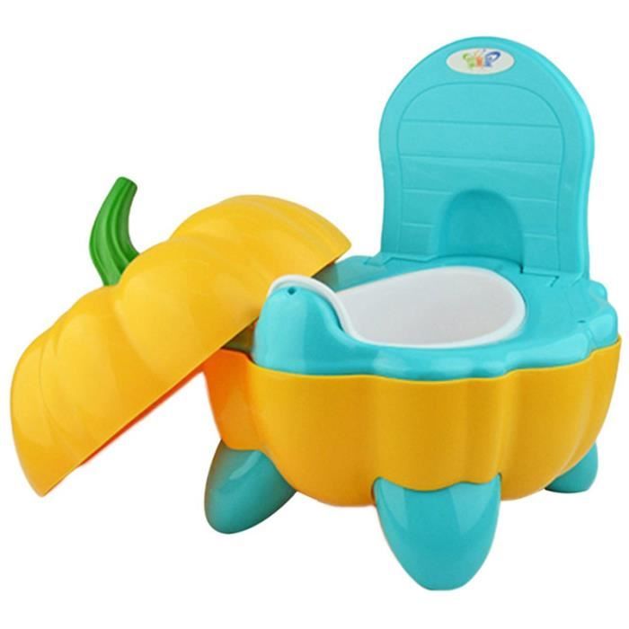 Mignon La Chaise Pour Le Bebe Dessin Anime Pot Pliant En Age De Marcher Portable Plastique D Entrainement Le Siege De Toilette Vert Jaune Achat Vente Pot Soldes
