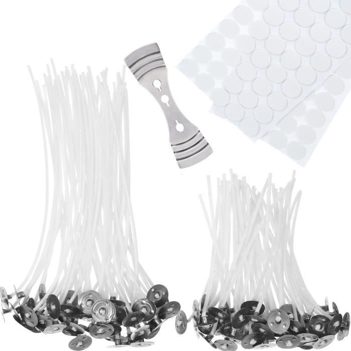 Mèche De Bougie | 100 Pièces | 15 CM | Coton Biologique