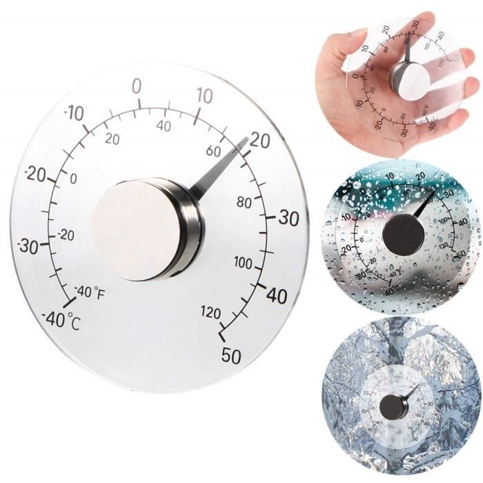 Thermomètre-hygromètre Numérique 2 En 1 Pour Sauna – Bois, Plage 0-120°C Et 0-100%, Pour Hammam Ou Atelier - 6