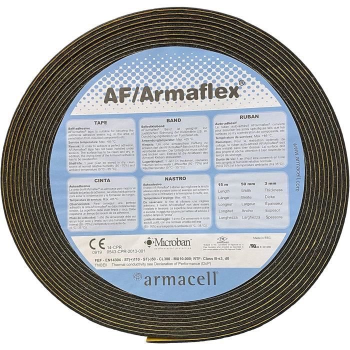 Armacell Armaflex AF 13mm - Selbstklebende Dämmung 1m² Für Wohnmobile & Transporter