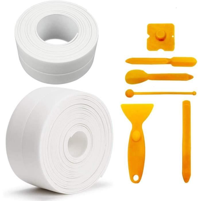 Trousse à Outils De Calfeutrage, Outil De Finition Pour Mastic En Silicone Grattoir à Coulis Décapant à Calfeutrer Et Buse à Calfeutrer Et Capuchons à Calfeutrer Finisseur De Calfeut