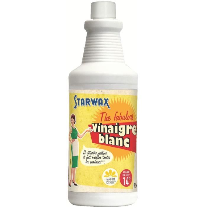 Vinaigre blanc Starwax - Parfum citron - 1 l - Achat ...