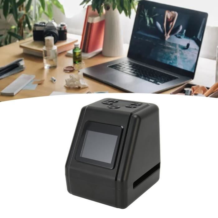 BEL-7590762059741-Scanner de diapositives de film Mini Scanner Numérique de Films et de Diapositives Convertit 135 Mm informatique