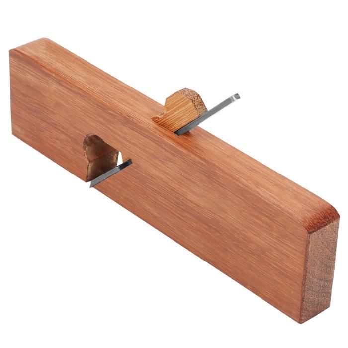 Rabot à main en bois TBEST - Outil de coupe pour planches, plaques de  plâtre et panneaux de fibres