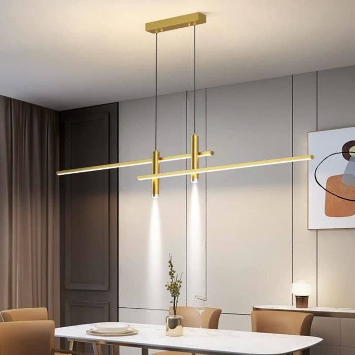 led lustre moderne lampe pour salon chambre salle à manger cuisine lumière décor à la mais