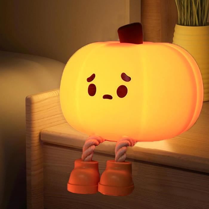 Veilleuse Enfant Fraise Silicone Changement Couleur USB 3 Modes Tactile Cadeau Anniversaire Noël Rouge PZCC - Puériculture & Eveil Bébé