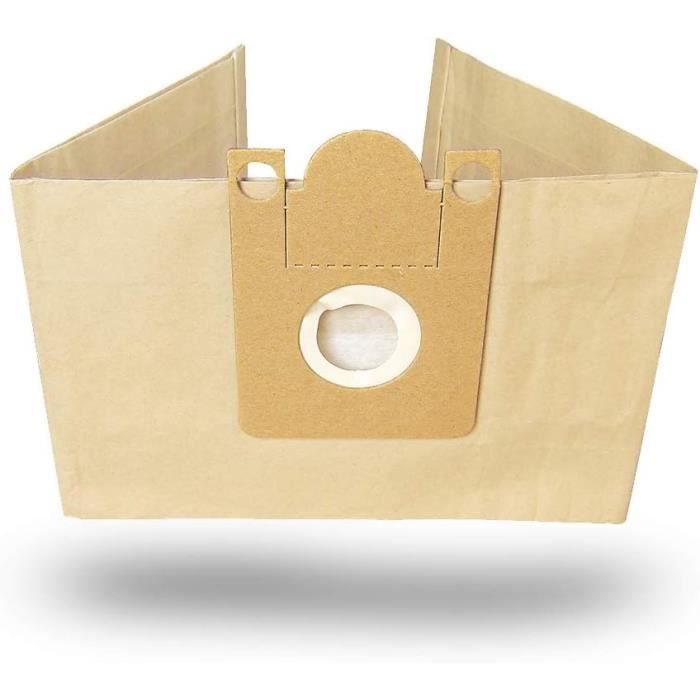 10 Sacs D’aspirateur Compatibles Nilfisk Alto Aero 20/21/25/26/31/VL200 Et Makita VC2010L, VC2511L, Etc.