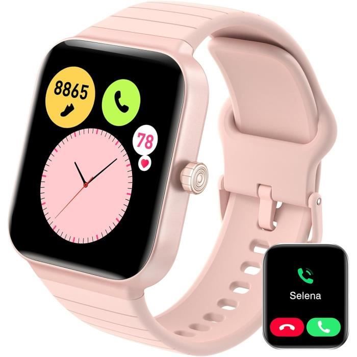 ontre Connectée avec Appel et SS, 1.7 Sport Tactile Sartwatch Fee